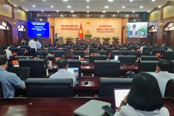 Khai mạc kỳ họp 15, HĐND thành phố Đà Nẵng nhiệm kỳ 2021-2026