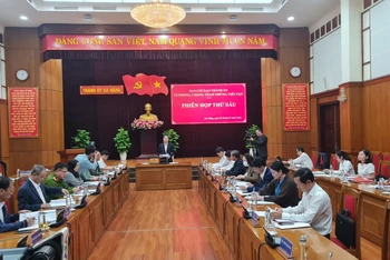 Phiên họp lần thứ 6 của Ban Chỉ đạo Thành ủy Đà Nẵng về phòng, chống tham nhũng, tiêu cực.