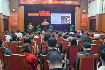 Hội nghị tổng kết công tác báo chí, xuất bản năm 2023, triển khai nhiệm vụ năm 2024 của Ban Tuyên giáo Thành ủy Đà Nẵng.