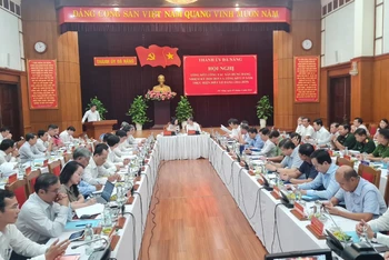 Hội nghị Thành ủy Đà Nẵng về Tổng kết công tác xây dựng Đảng nhiệm kỳ 2020-2025 và 15 năm thực hiện Điều lệ Đảng (2011-2025).