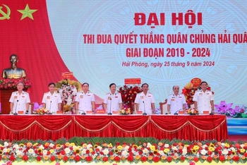 Khai mạc Đại hội thi đua quyết thắng toàn Quân chủng Hải quân