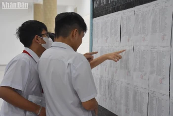 Dự kiến điểm thi lớp 10 THPT công lập Đà Nẵng sẽ công bố vào trưa 22/6. (Ảnh: ANH ĐÀO)