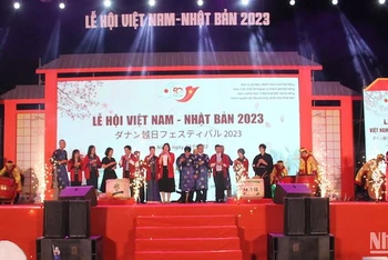 Khai mạc Lễ hội Việt Nam-Nhật Bản thành phố Đà Nẵng 2023 tối nay (13/7). (Ảnh: ANH ĐÀO)