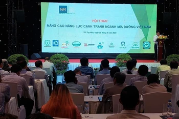 Hội thảo nâng cao năng lực cạnh tranh mía đường Việt Nam.