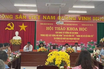 Quang cảnh hội thảo.