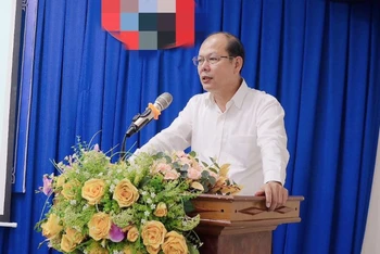 Ông Nguyễn Văn Hải, Giám đốc Sở Tài nguyên và Môi trường tỉnh Bà Rịa-Vũng Tàu.