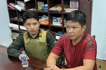 Nghi can Nguyễn Thanh Sơn bị bắt giữ tại Đồng Nai.