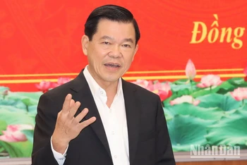 Bí thư Tỉnh ủy Đồng Nai Nguyễn Hồng Lĩnh đề nghị giải quyết được hay không các kiến nghị của doanh nghiệp cần trả lời dứt khoát.