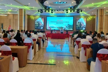 Quang cảnh hội nghị kết nối du lịch Quảng Bình năm 2024.