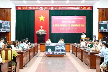 Hội nghị tập huấn triển khai thi hành Luật Đất đai năm 2024 do tỉnh Quảng Bình tổ chức.