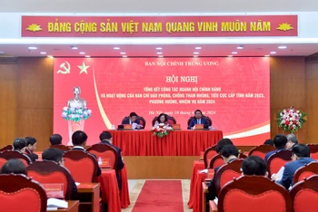 Quang cảnh Hội nghị. (Ảnh: ĐĂNG KHOA) 