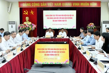 Quang cảnh hội nghị. (Ảnh: Đăng Khoa)