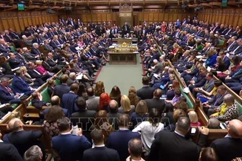 Toàn cảnh 1 phiên họp của Hạ viện Anh tại London. (Ảnh tư liệu: AFP/TTXVN)