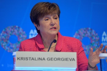 Tổng Giám đốc IMF Kristalina Georgieva. (Ảnh: Reuters)