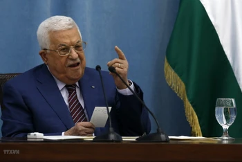 Tổng thống Palestine Mahmoud Abbas. (Ảnh: AFP/TTXVN) 