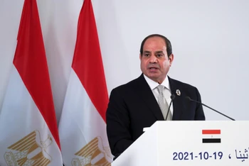 Tổng thống Ai Cập Abdel Fattah El-Sisi. (Ảnh minh họa: Reuters)