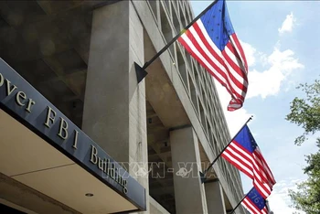 Trụ sở Cục Điều tra liên bang Mỹ (FBI) tại Washington, DC. (Ảnh: AFP/TTXVN) 