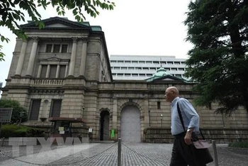 Trụ sở Ngân hàng Trung ương Nhật Bản (BOJ) tại thủ đô Tokyo. Ảnh: AFP/TTXVN