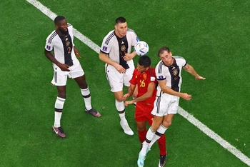 Đức và Tây Ban Nha cầm chân nhau trong trận hòa 1-1 kịch tính. (Ảnh: Reuters)