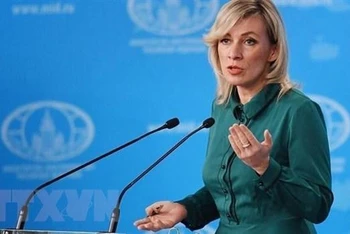 Người phát ngôn Bộ Ngoại giao Nga Maria Zakharova. (Ảnh: Tehran Times/TTXVN)
