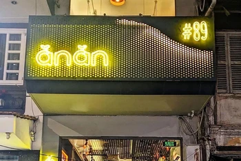 Nhà hàng Ănăn Saigon tại quận 1, Thành phố Hồ Chí Minh là đại diện duy nhất của Việt Nam được vinh danh trong tốp 50 nhà hàng tốt nhất châu Á năm 2023. (Ảnh: Ănăn Saigon)
