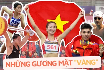 [Infographic] Những gương mặt “vàng” của thể thao Việt Nam tại SEA Games 32