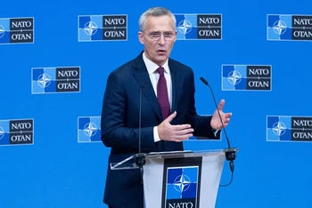 Tổng Thư ký NATO Jens Stoltenberg. (Ảnh: Reuters) 