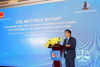 Việt Nam coi trọng hợp tác quốc tế trong nỗ lực chung ứng phó biến đổi khí hậu 