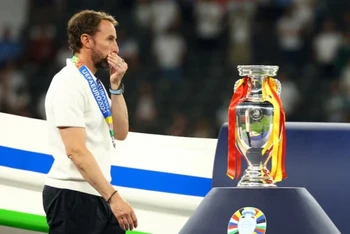 HLV Gareth Southgate vẫn chưa thể có được danh hiệu vô địch EURO cùng tuyển Anh. (Ảnh: Reuters) 