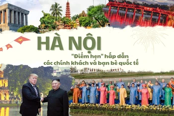 Hà Nội - "điểm hẹn" hấp dẫn các chính khách và bạn bè quốc tế