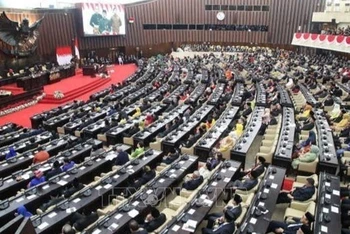 Toàn cảnh phiên họp Quốc hội Indonesia tại Jakarta. (Ảnh: Getty Images/TTXVN) 