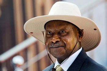 Tổng thống Uganda Yoweri Museveni. (Nguồn: Reuters)