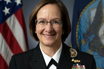 Đô đốc Lisa Franchetti. (Nguồn: Hải quân Mỹ)