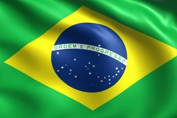 Quốc kỳ Brazil. (Ảnh: Shutterstock) 