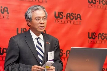 Đại sứ Phạm Quang Vinh, nguyên Thứ trưởng Bộ Ngoại giao, nguyên Đại sứ Việt Nam tại Hoa Kỳ. (Ảnh: TTXVN) 