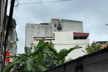 Chiếc thang dây cứu mạng 11 người trong vụ cháy chung cư mini Khương Hạ