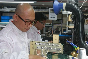 Sản xuất tại một doanh nghiệp FDI ở Đồng Nai.
