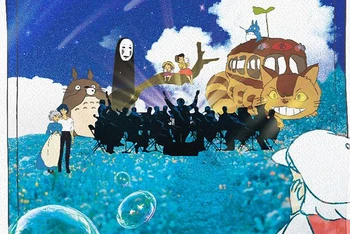 Chương trình hòa nhạc sẽ trình diễn những bản nhạc của Joe Hisaishi từ Ghibli Studio với 12 bản nhạc từ 9 bộ phim.