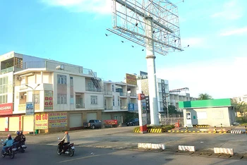 Một góc Dự án khu dân cư Phước Thái, thành phố Biên Hòa.