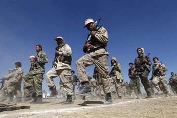 Phiến quân Houthi. (Ảnh: AFP/TTXVN)