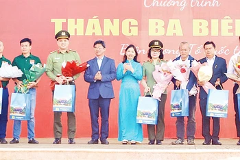 Tuổi trẻ Thành phố Hồ Chí Minh với các hoạt động hướng về biên giới tại tỉnh Đắk Nông.