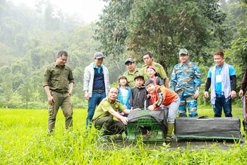Hoạt động tái thả động vật hoang dã tại Vườn quốc gia Cúc Phương (Ninh Bình). 