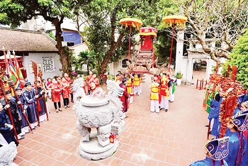 Hội thề Trung hiếu ở đền Đồng Cổ mới được Bộ Văn hóa, Thể thao và Du lịch ghi danh là Di sản Văn hóa phi vật thể quốc gia.