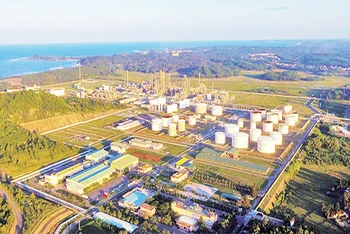 Nhà máy Lọc dầu Dung Quất vận hành an toàn, ổn định ở công suất tối ưu.