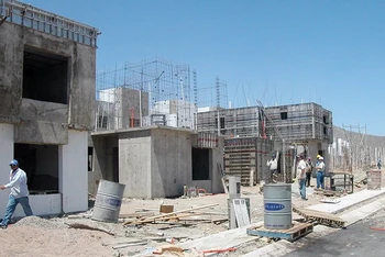 Công trình xây dựng nhà ở tại Mexico. (Ảnh ARCHINECT)