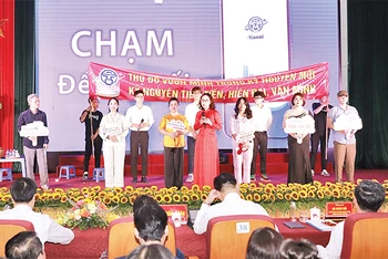 Phần thi của Văn phòng Ủy ban nhân dân thành phố Hà Nội tại vòng chung khảo Cuộc thi Tìm kiếm ý tưởng, giải pháp cải cách hành chính năm 2024.