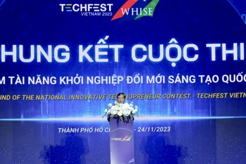 Ông Trần Văn Tùng chia sẻ tại sự kiện.
