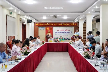 Toàn cảnh buổi lễ.