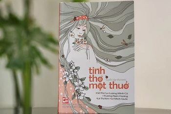 Bìa tập thơ "Tình thơ một thuở".