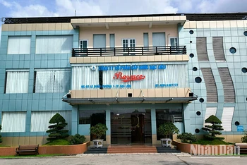 Trụ sở Công ty cổ phần Cấp nước tỉnh Bạc Liêu